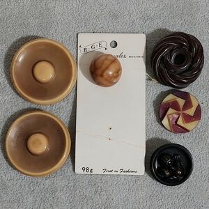 Vintage Button Celluloid Collection